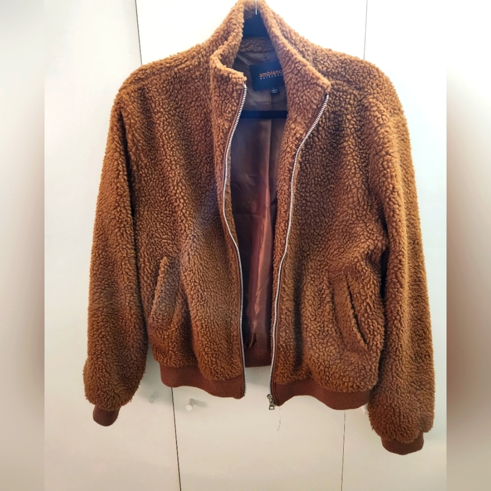Brown Teddy Jacket